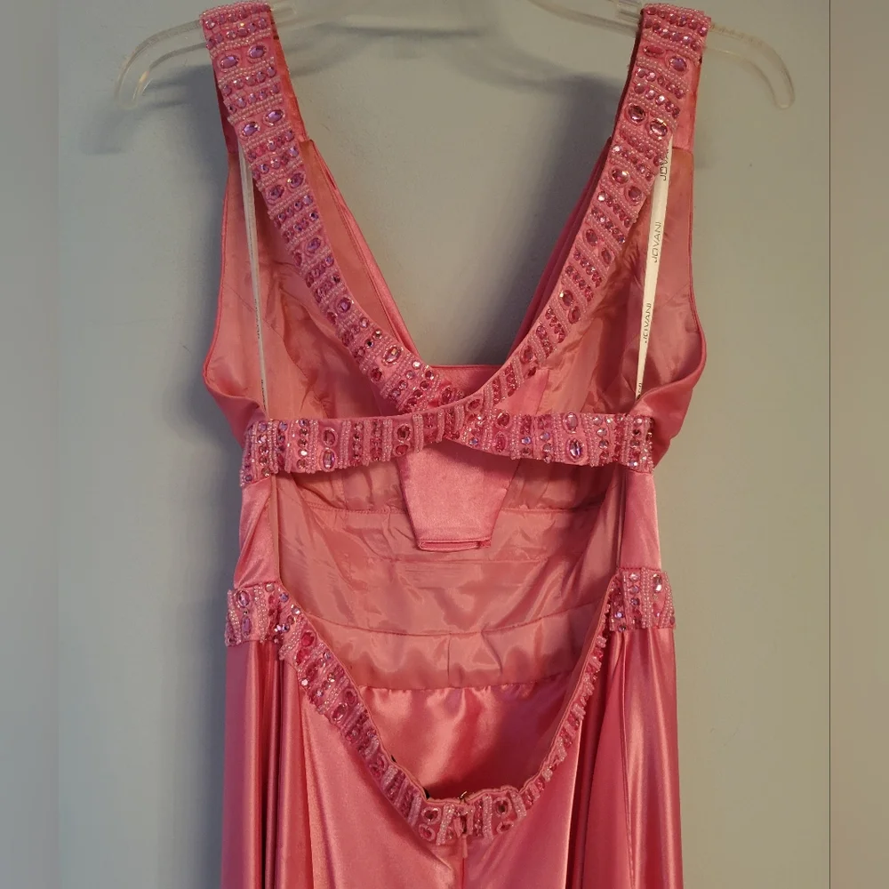 Jovani pink evening gown, size 8 - Picture 5 of 8